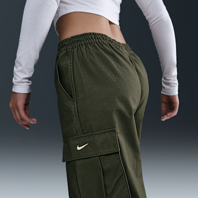 Nike Sportswear Women's Mid-Rise Oversized Woven Cargo Pants