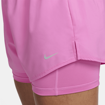 Nike One Women's Dri-FIT High-Waisted 3" 2-in-1 Shorts