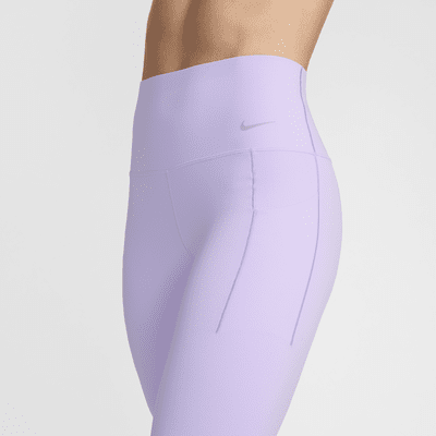 Nike Universa Lange legging met hoge taille, zakken en medium ondersteuning voor dames