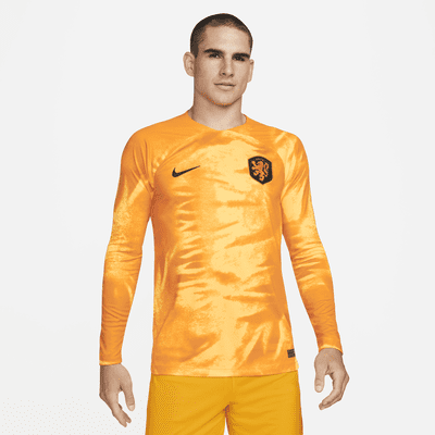 Men Short Sleeve Orange Soccer Jersey Set Red Adult Football