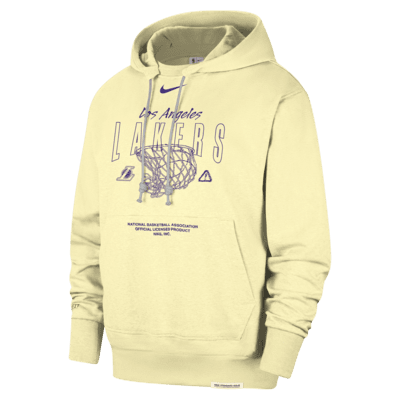 Los Angeles Lakers Standard Issue Men's Nike Dri-FIT NBA Hoodie