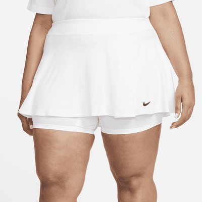 Falda de tenis con volante para mujer NikeCourt Dri-FIT Victory (talla grande)