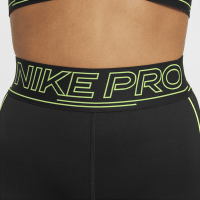 Nike Pro Girls' Dri-FIT Mid-Rise Leggings