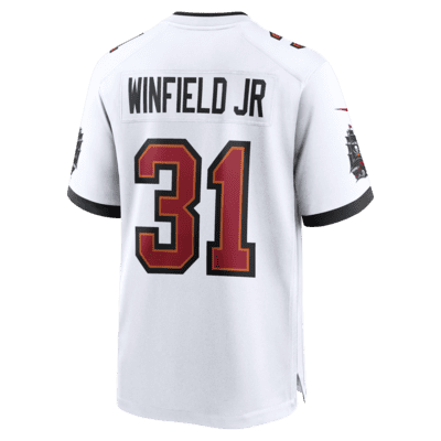 Men's Nike Antoine Winfield Jr. White Tampa Bay Buccaneers Game Jersey