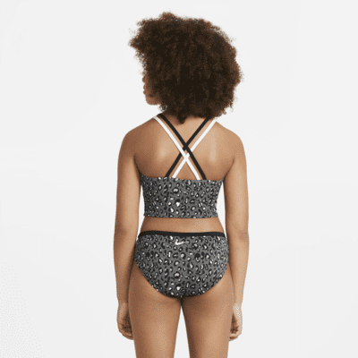 Nike Big Kids' (Girls') Spiderback Midkini Set