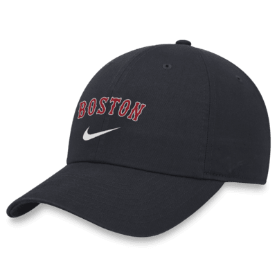Boston Red Sox Heritage86 Wordmark Swoosh Men's Nike MLB Adjustable Hat ...