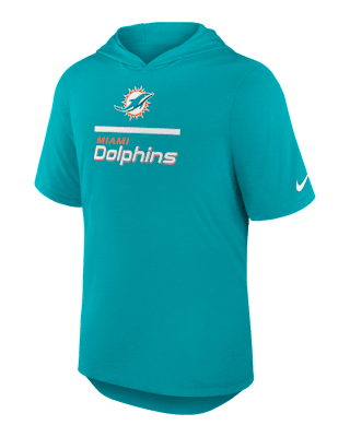 Мужская футболка Miami Dolphins Nike Dri-FIT NFL Hooded