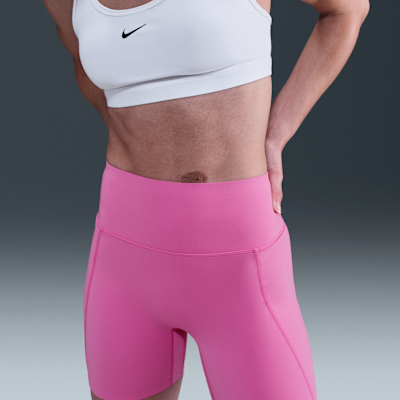 Nike Universa Women's Medium-Support High-Waisted 5" Biker Shorts with Pockets