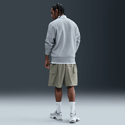 Nike Sportswear Club herenshirt van fleece met ronde hals en graphic