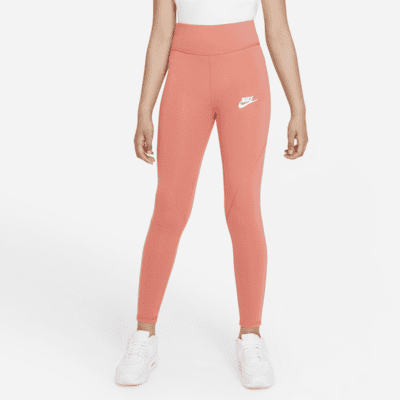 beige nike leggings