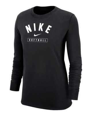 Женская футболка Nike Softball Long-Sleeve