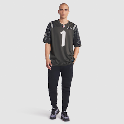 Jersey Nike de la NFL Game para hombre Sauce Gardner New York Jets Rivalries Collection