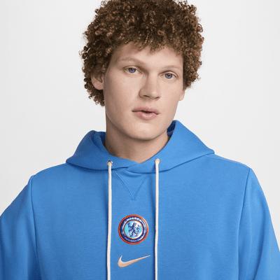 Chelsea F.C. Standard Issue Men's Nike Dri-FIT Football Pullover Hoodie