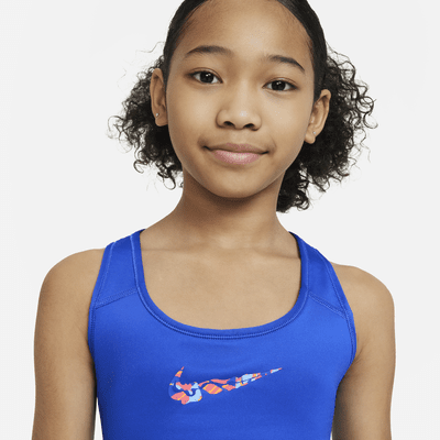 Nike Swoosh Older Kids' (Girls') Reversible Sports Bra