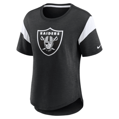 Nike Women's Fashion (NFL Las Vegas Raiders) T-Shirt in Grey, Size: Xs | NKMV06G8D-06A