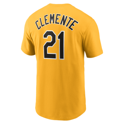 Roberto Clemente Pittsburgh Pirates Cooperstown Fuse Men's Nike MLB T-Shirt