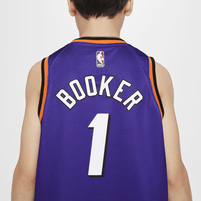 Maillot Nike Dri-FIT NBA Swingman Devin Booker Phoenix Suns pour enfant plus âgé