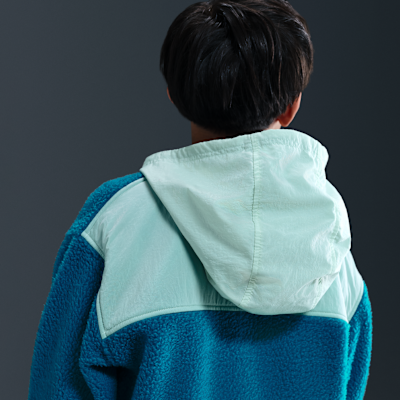 Nike Sportswear Club Fleece Big Kids' Loose 1/4-Zip Hoodie