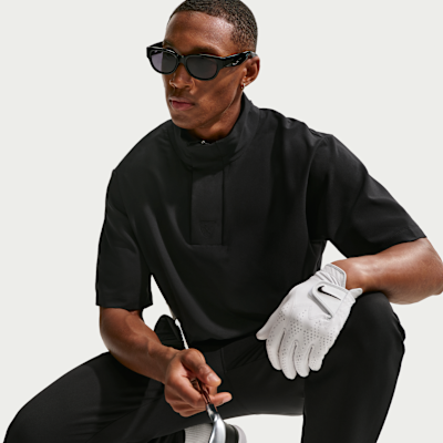 Nike Tailored Performance Dri-FIT ledig, kortermet golf-vindskjorte til herre