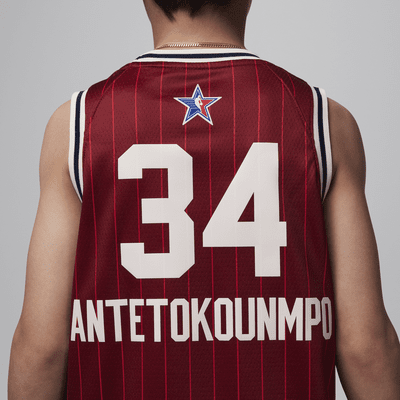 Giannis Antetokounmpo Milwaukee Bucks 2024 All-Star Weekend Jordan Swingman NBA-jersey met Dri-FIT voor kids