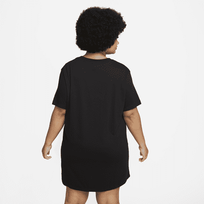 Nike Sportswear Essential Women's Short-sleeve T-Shirt Dress (Plus Size ...