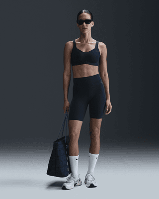 Женские шорты Nike Zenvy Gentle-Support High-Waisted 8" Biker Shorts