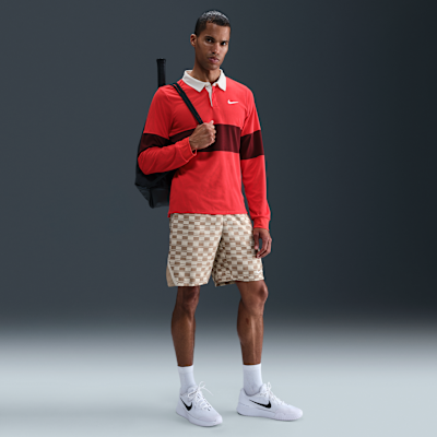 NikeCourt Slam Men's Dri-FIT ADV Long-Sleeve Tennis Polo