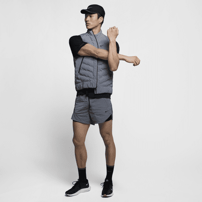 ナイキ ランニング ディビジョン メンズ 10cm Dri-FIT ADV リフレクティブ (再帰反射) デザイン 2イン1 ランニングショートパンツ