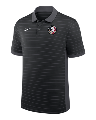 Мужские  Florida State Sideline Victory Stripe Nike Dri-FIT College Polo