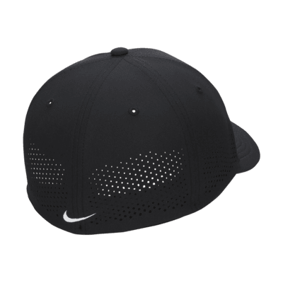 Gorra SwooshFlex estructurada Nike Dri-FIT ADV Rise