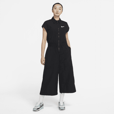 nike jumpsuit women black