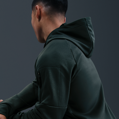 Träningströja Nike Therma-FIT med hel dragkedja för män