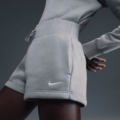 Shorts de ajuste holgado y tiro alto para mujer Nike Sportswear Phoenix Fleece