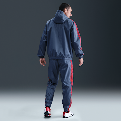 Paris Saint-Germain Nike vevd fotballtracksuit med hette til herre