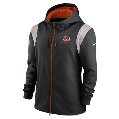 Nike Therma Lockup (NFL Cincinnati Bengals) Men's Full-Zip Hoodie