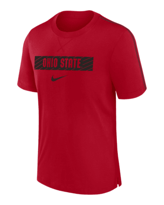 Мужская футболка Ohio State Buckeyes Sideline Player Nike Dri-FIT College