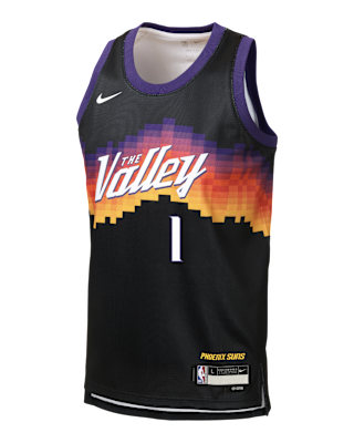 Детские джерси Devin Booker Phoenix Suns City Edition Big Kids' Nike NBA Swingman Jersey