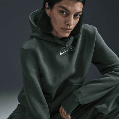 Felpa pullover con cappuccio Nike Sportswear Phoenix Fleece – Donna