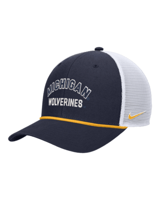 Michigan Nike College Snapback Trucker Hat