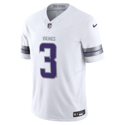 Jersey de fútbol americano de la NFL Nike Dri-FIT Limited para hombre Jordan Addison Minnesota Vikings