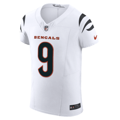 Jersey de fútbol americano Nike Dri-FIT de la NFL Elite para hombre Joe Burrow Cincinnati Bengals