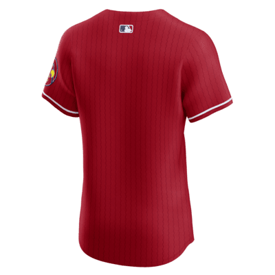 Jersey Nike Dri-FIT ADV de la MLB Elite para hombre St. Louis Cardinals City Connect