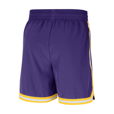 Shorts Nike Dri-FIT de la NBA de 15 cm para hombre Los Angeles Lakers DNA