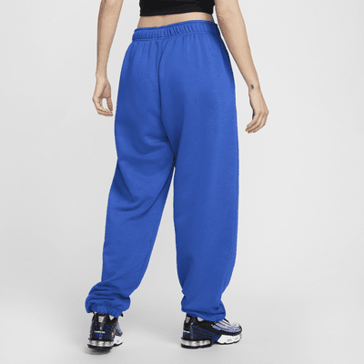 Pants de entrenamiento oversized de tiro medio para mujer Nike Sportswear Club Fleece