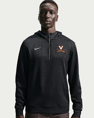 Мужское худи Virginia Cavaliers Nike NCAA Basketball Coaches' Pullover Hoodie для баскетбола