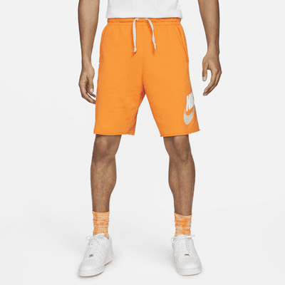 nike orange and white shorts