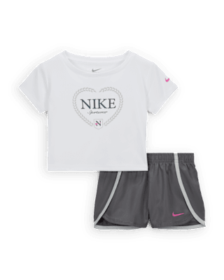 Детские  Nike Dri-FIT Game, Swoosh, Match! Baby 2-Piece Solid Set