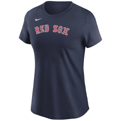 Camiseta de béisbol réplica para mujer MLB Boston Red Sox