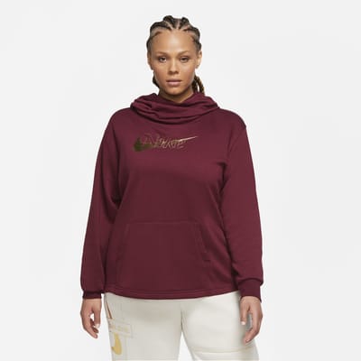 nike cowl neck sweatshirt womens