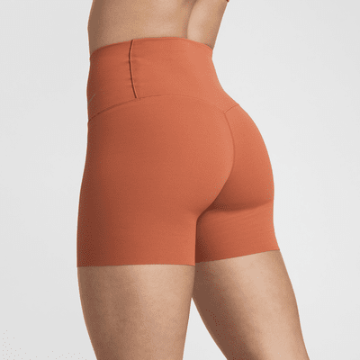 Shorts da ciclista 13 cm a vita alta e sostegno leggero Nike Zenvy – Donna